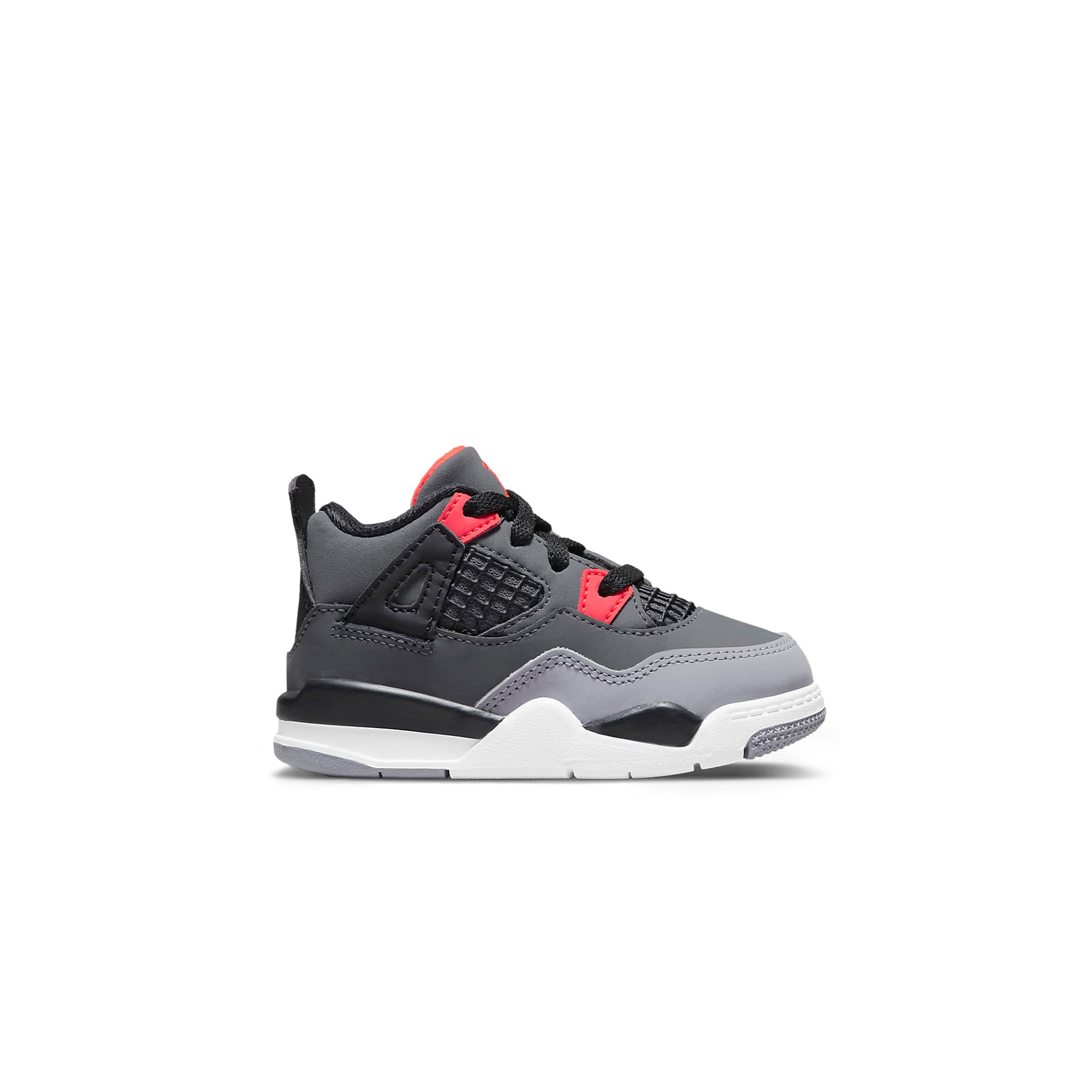 Side view of Air Jordan 4 Retro Infrared (TD) BQ7670-061